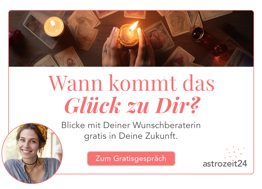 Entdecke bei astrozeit24 gratis Dein zukünftiges Glück.