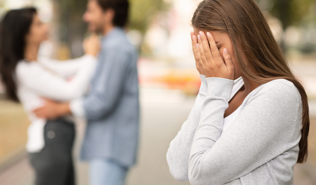 Beim Fremdgehen erwischen