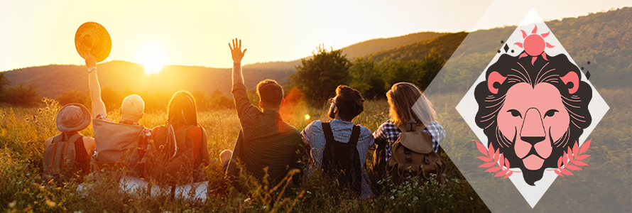 Jahreshoroskop Löwe 2023 Freunde und Familie